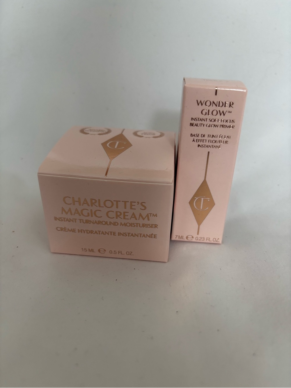 Charlotte Tilbury Pink Glow Skincare Duo - Magic Cream & Wonder Glow